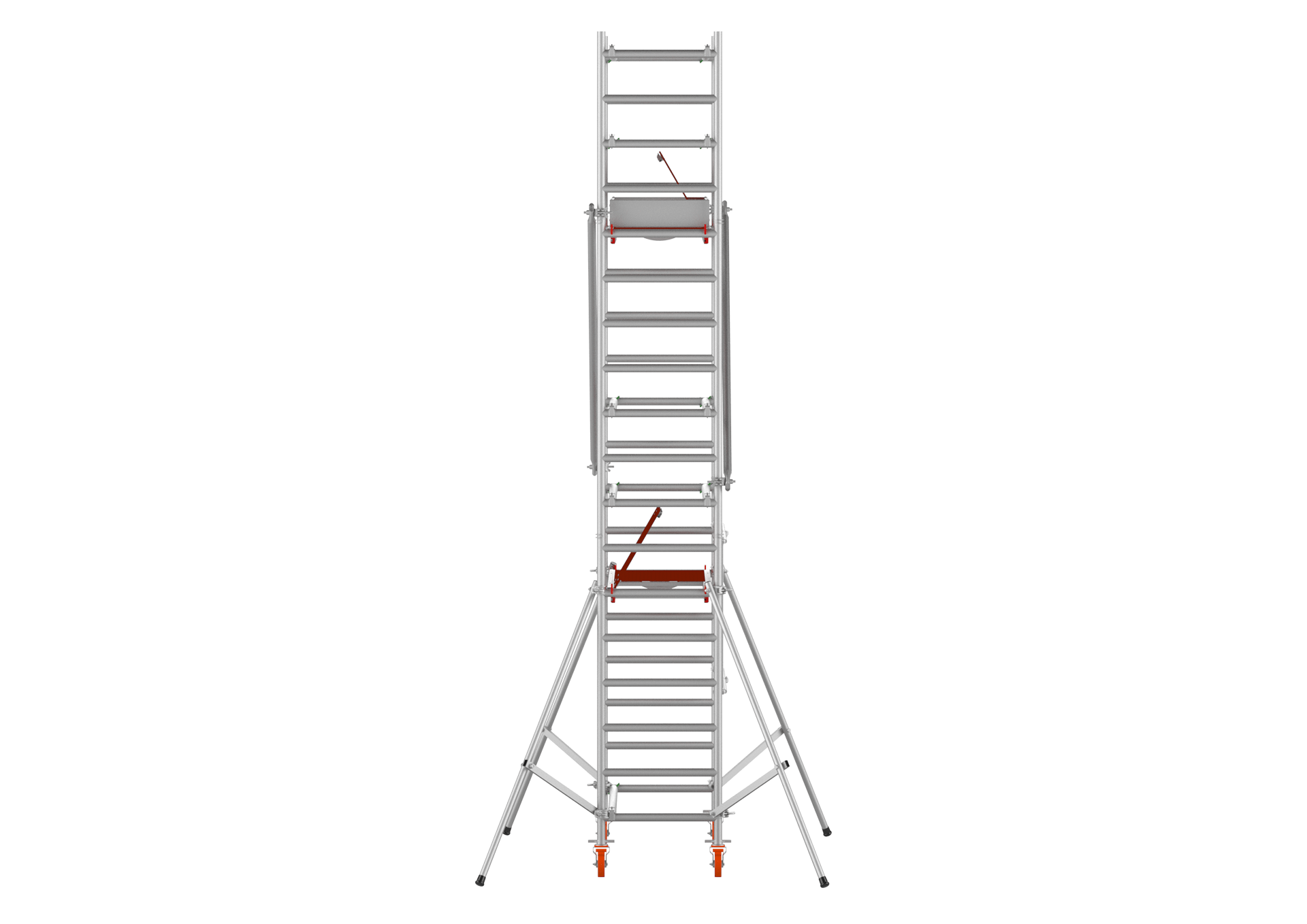 F070000130_NOVA_130_COTE Échafaudage roulant NOVA (F070000130_NOVA_130_COTE) | Fortal