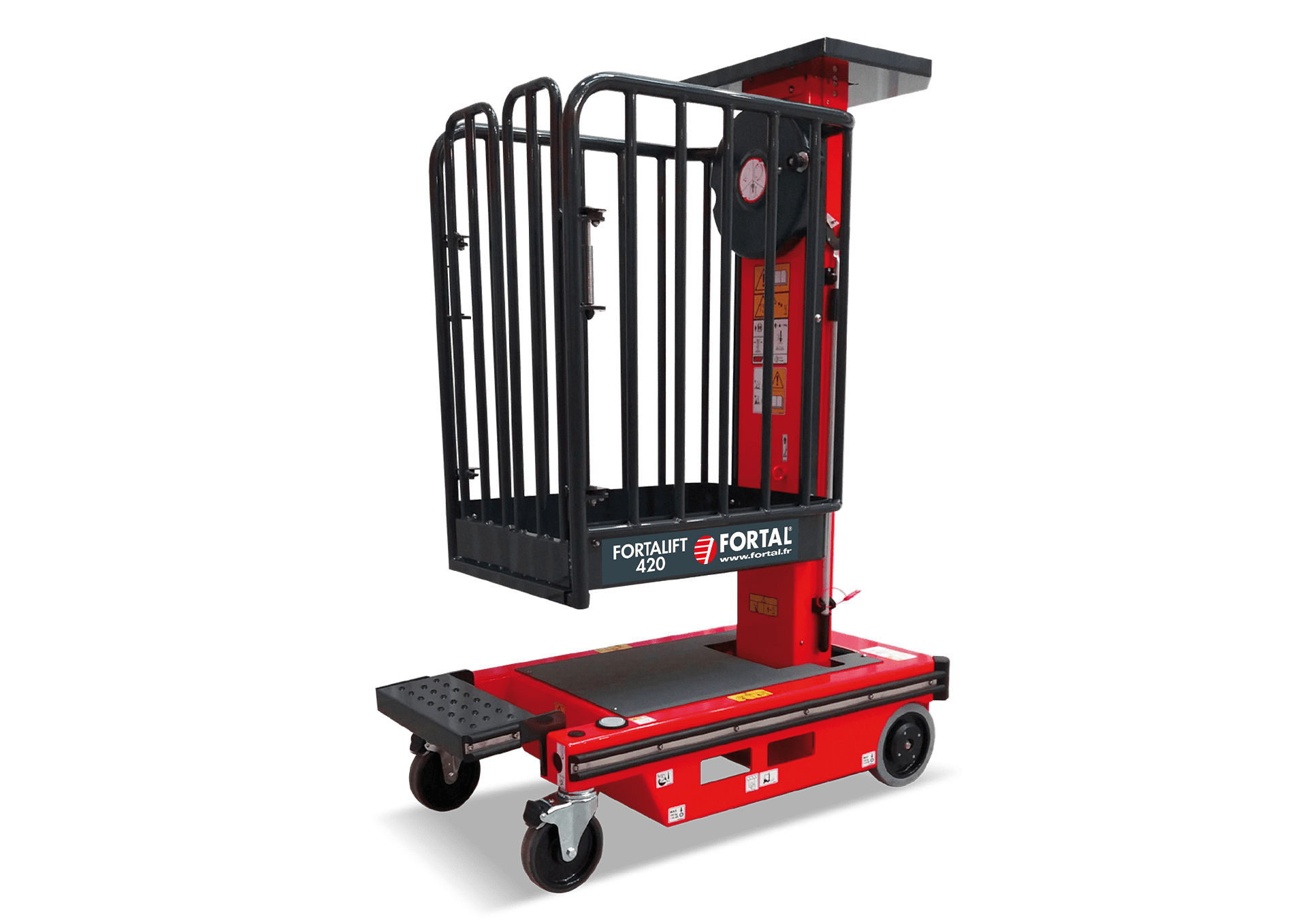 Plateforme élévatrice FORTALIFT manuelle position basse