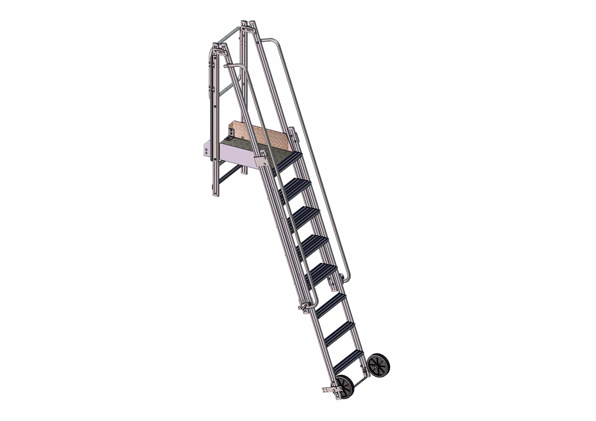 F090169002_Bungalow_AVANT Vues 3D avant de la plateforme bungalow