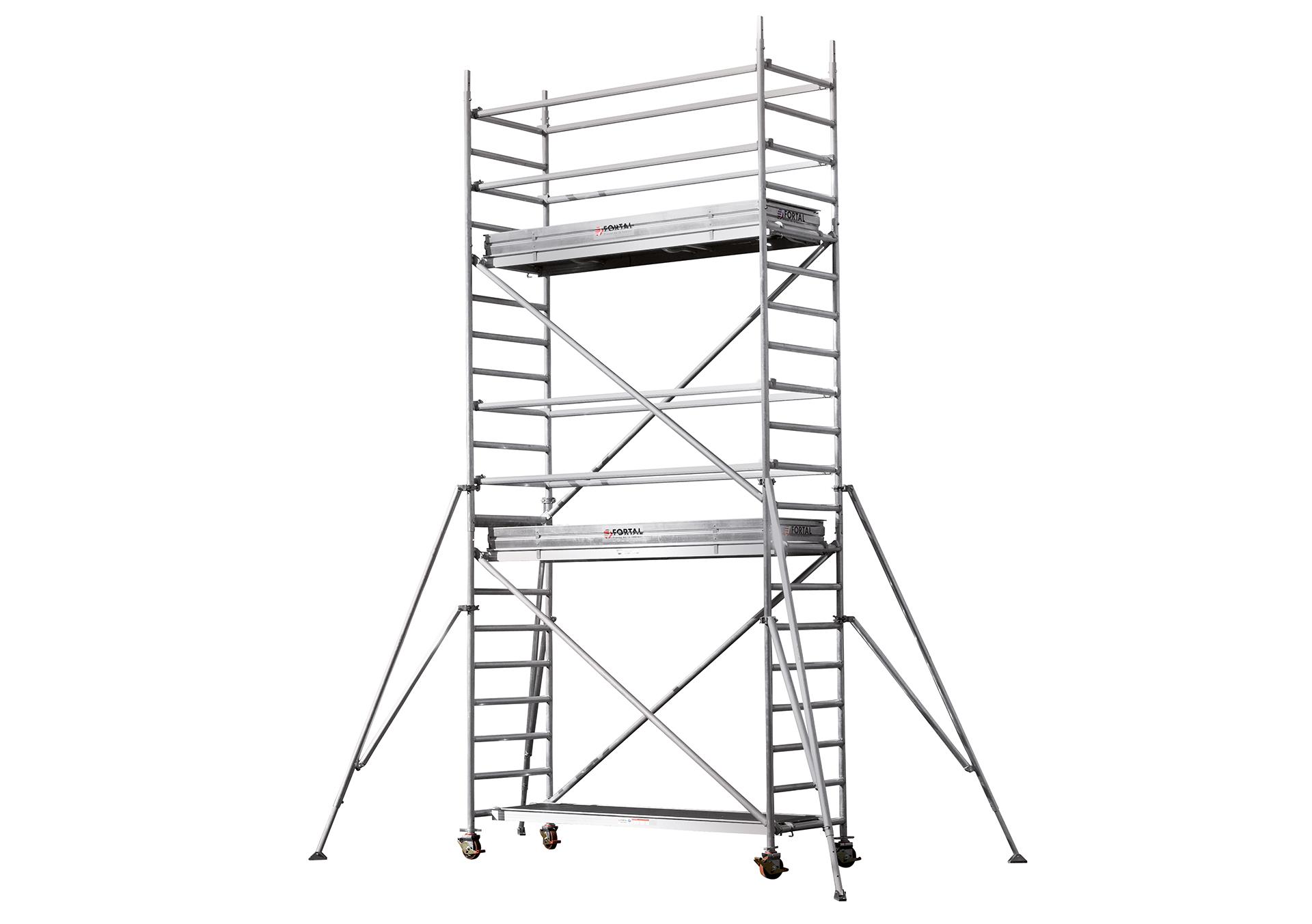 echafaudage-roulant-saturne Photo de l'échafaudage roulant SATURNE