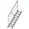 Escalier droit inclinaison 45° (F811451800-060_ESCALIER_DROIT_45deg_8marches_larg600_AVANT) | Produits standards > Escaliers