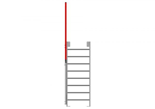 Escalier droit inclinaison 45° (F811451800-060_ESCALIER_DROIT_45deg_8marches_larg600_FACE) | Produits standards > Escaliers