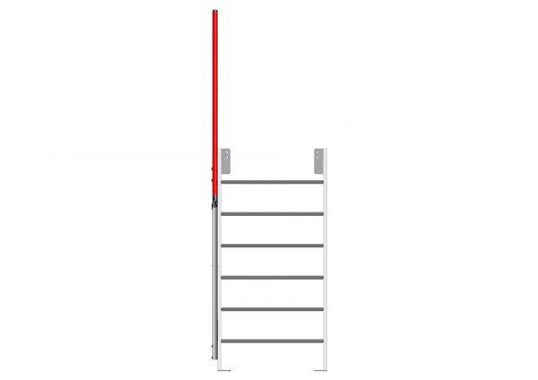 Escalier droit inclinaison 60° (F811601750-080_ESCALIER_DROIT_60deg_6marches_larg800_FACE) | Produits standards > Escaliers