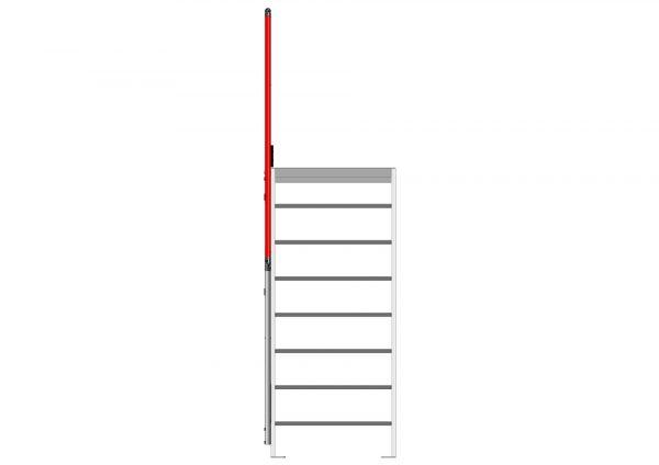 Escalier à palier inclinaison 60° (F812602000-080_ESCALIER_PALIER_60deg_8marches_larg800_FACE) | Produits standards > Escaliers