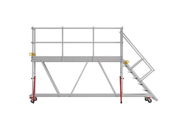 Quai de chargement et déchargement gamme CLASSIC (F808000300_QUAI_3m_CLASSIC_COTE) | Fortal