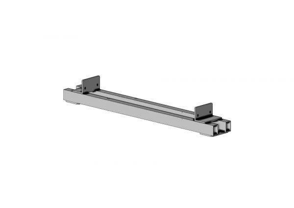 Garde-corps rampe (droit) pour quai de chargement/déchargement CONFORT (F801030230-005_Traverse avant arrière) | Produits standards > Pièces détachées > Garde-corps, portillons et raccords