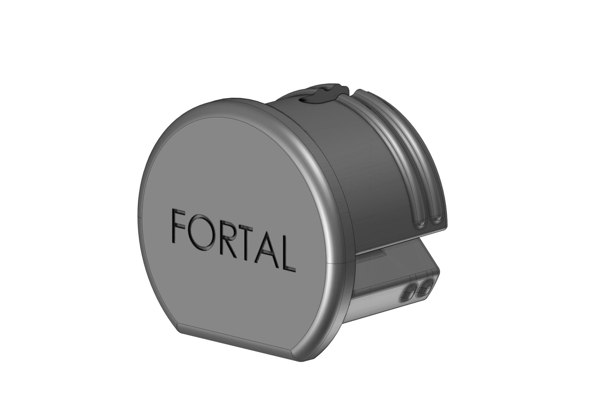 Embout d’extrémité pour tubes Ø40 mm