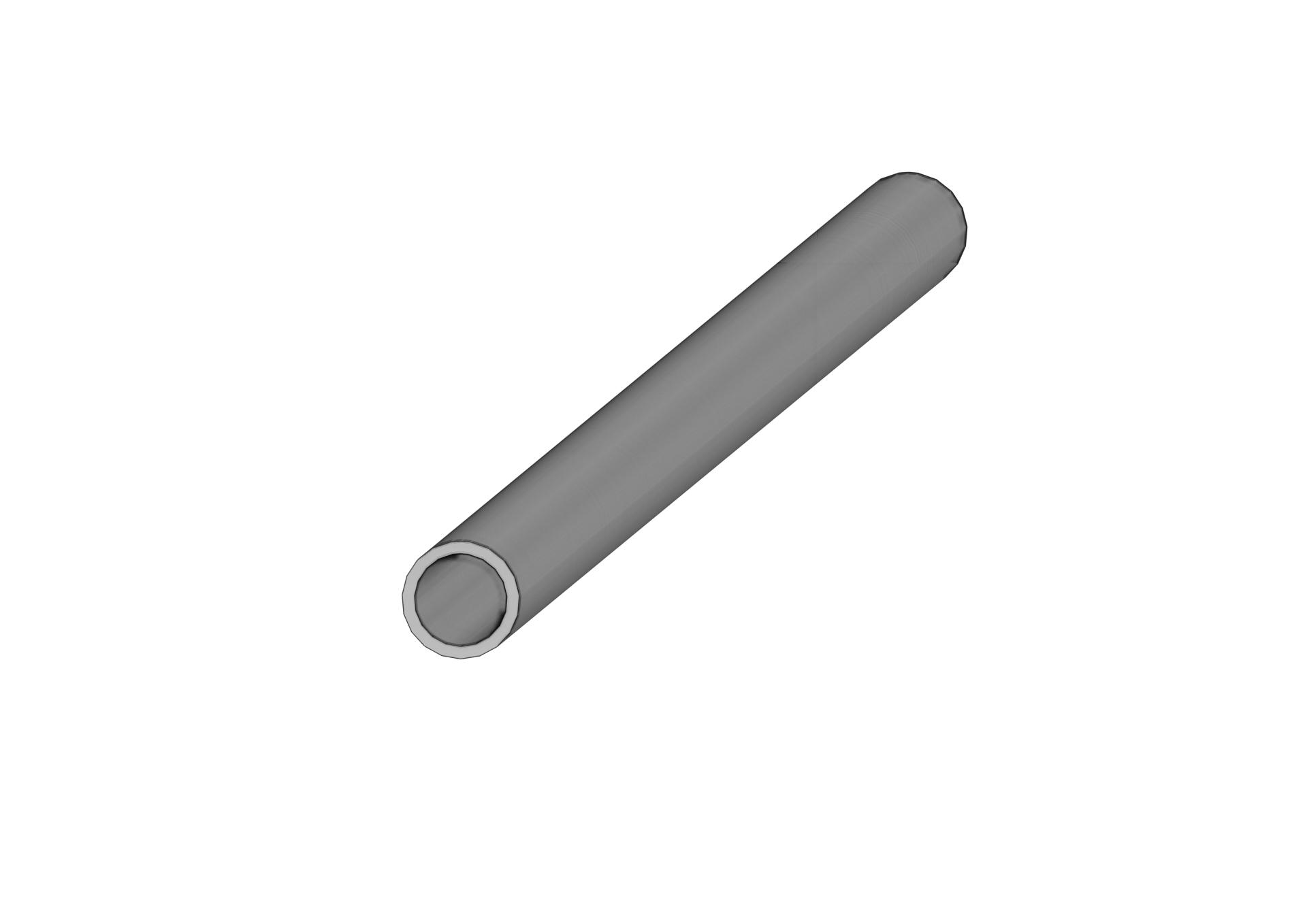 Tube en aluminium Ø26.8 mm – longueur 5980 mm