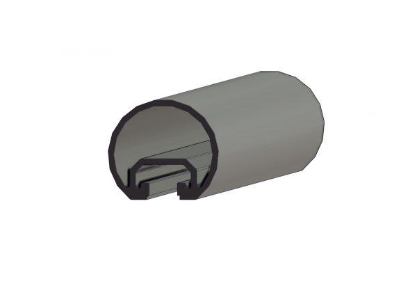 Main courante aluminium anodisé Ø40 mm