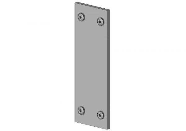 Méplat pour liaison profil / plinthe
