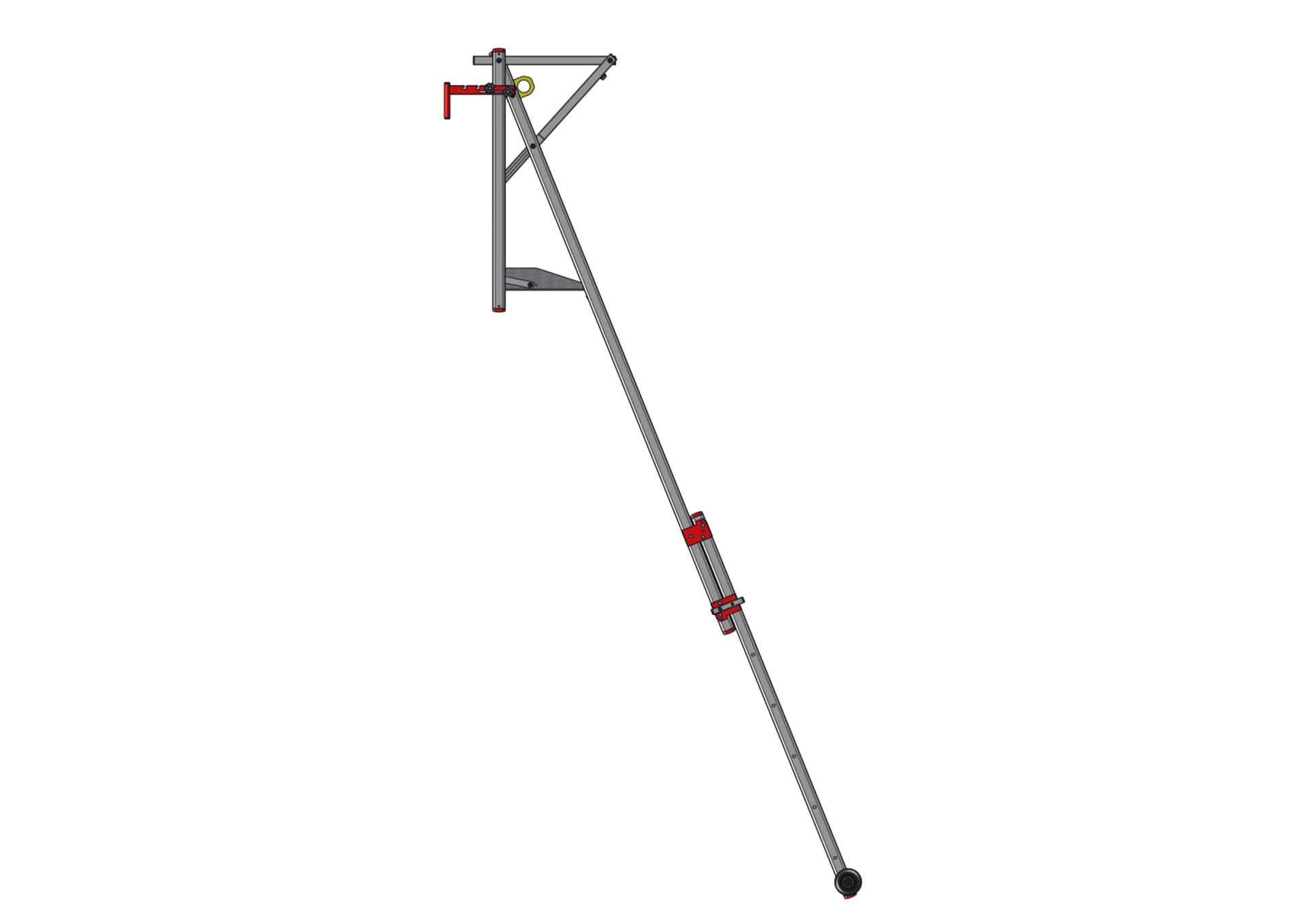 F090160051_PAP_REPLIABLE_POSITION_HAUTE_COTE Plateforme accès prémur PAP pliable et réglable en hauteur (F090160051_PAP_REPLIABLE_POSITION_HAUTE_COTE) | Produits standards > Plateforme BTP