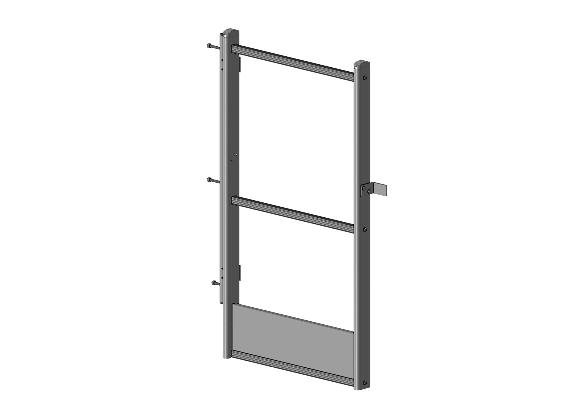 F808000100-001_OPTION_Portillon_Acces_Bennes_CLASSIC Portillon à l'entrée de la plateforme