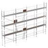 Echafaudage de façade FORTALU multidirectionnel 80m²
