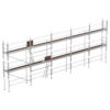 Echafaudage de façade FORTALU multidirectionnel 80m²