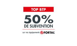 Reconduction de la subvention TOP BTP !