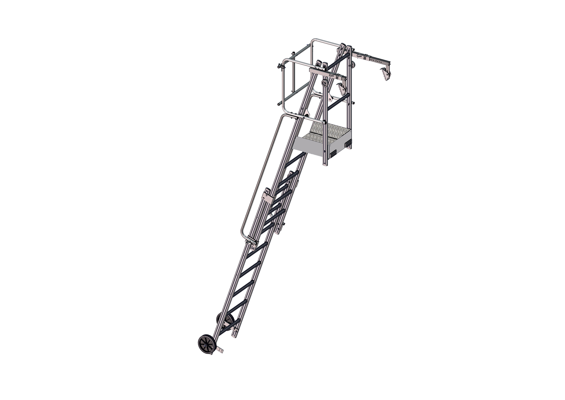 F090160012-EIF_PAP_ARRIERE Vues 3D arrière de la plateforme PAP grande hauteur