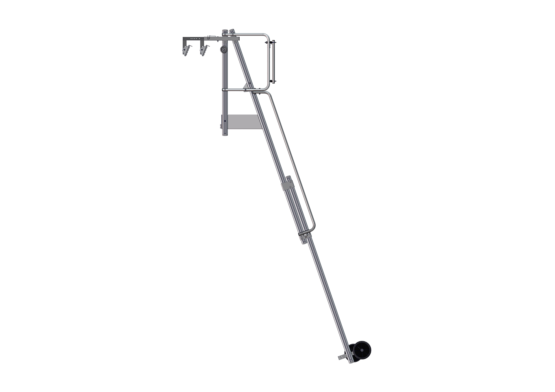 F090160012-EIF_PAP_COTE Vues 3D côté de la plateforme PAP grande hauteur